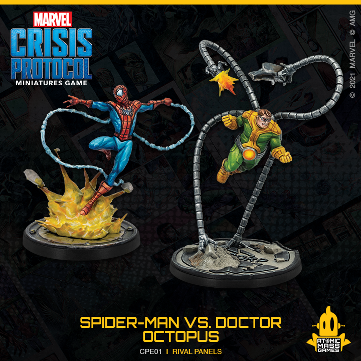 Marvel Crisis Protocol : Spider-Man vs. Doctor Octopus Rival Panels